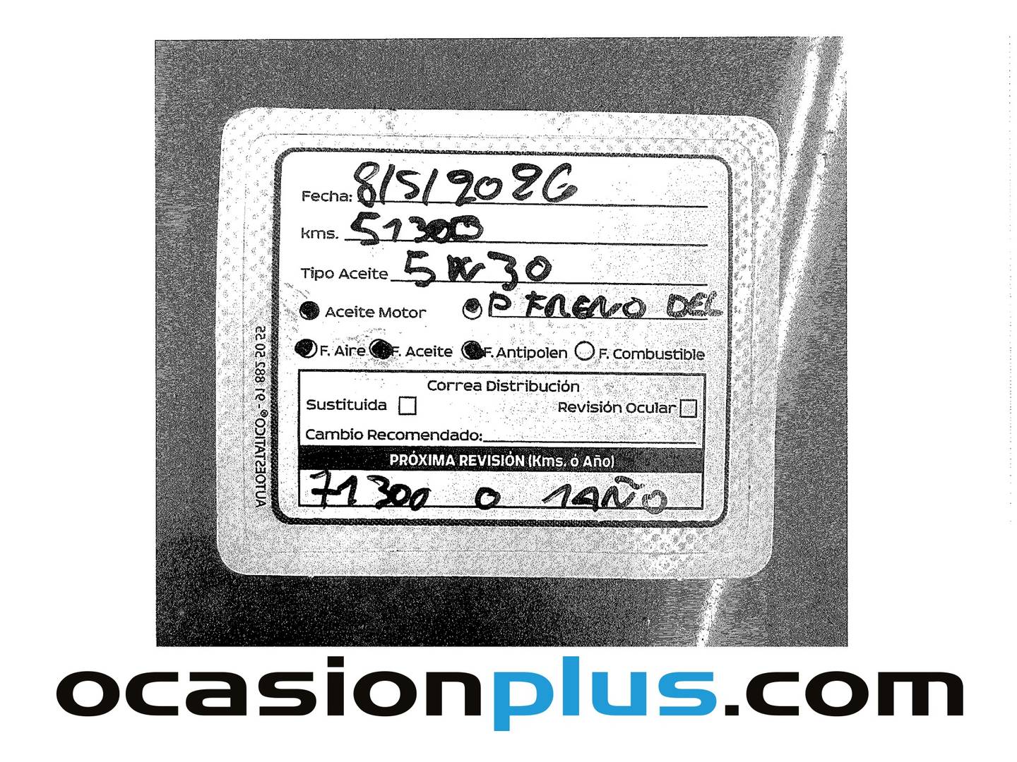Foto del mantenimiento del Hyundai i20 Hyundai i20 1.2 MPI Klass (84 CV)