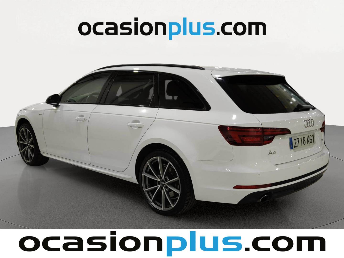 Foto trasera Audi A4 Audi A4 Avant Black line 2.0 TDI (150 CV) S tronic izquierda