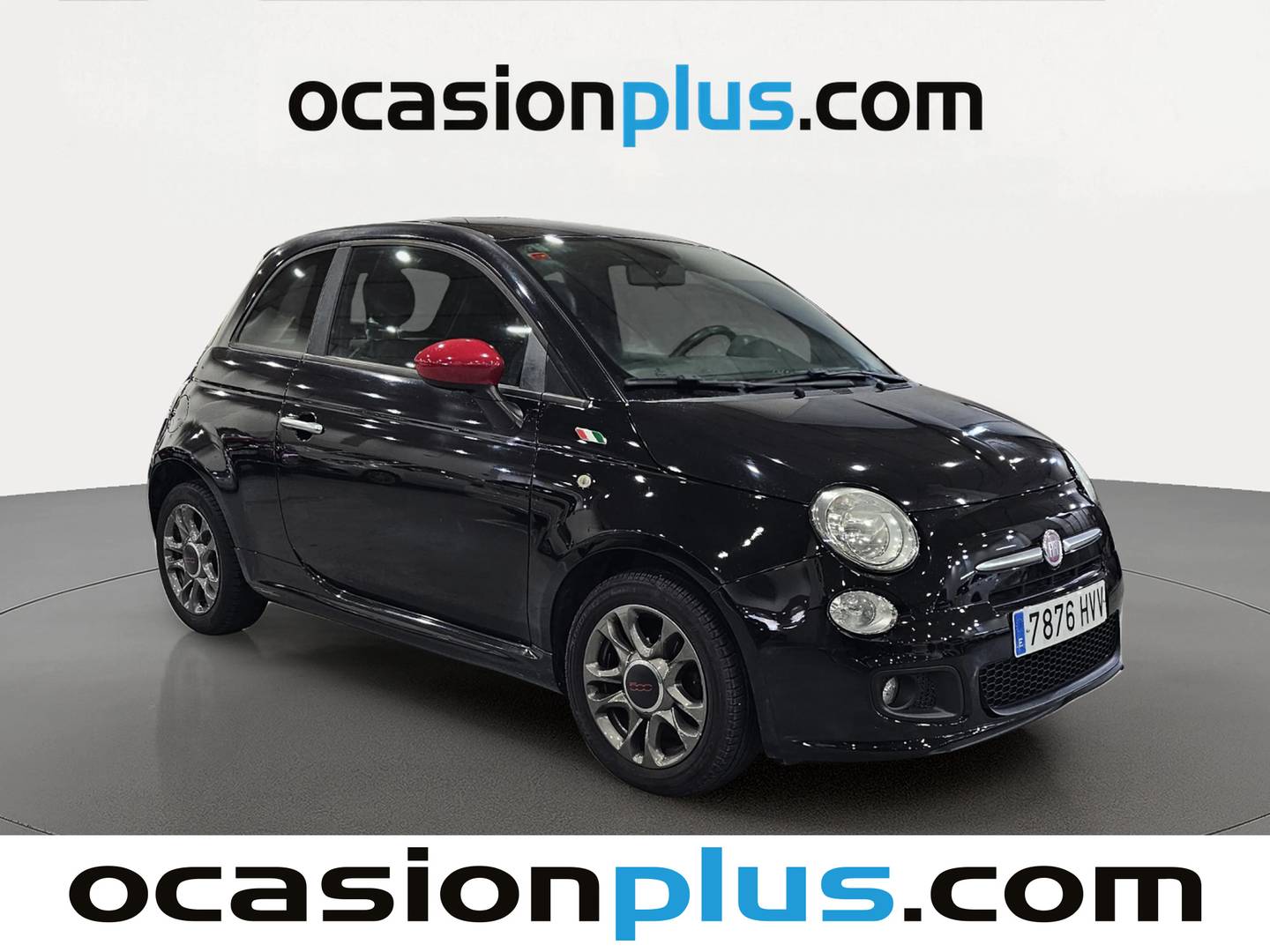 Foto delantera Fiat 500 Fiat 500 1.2 8v GQ (69 CV) derecha
