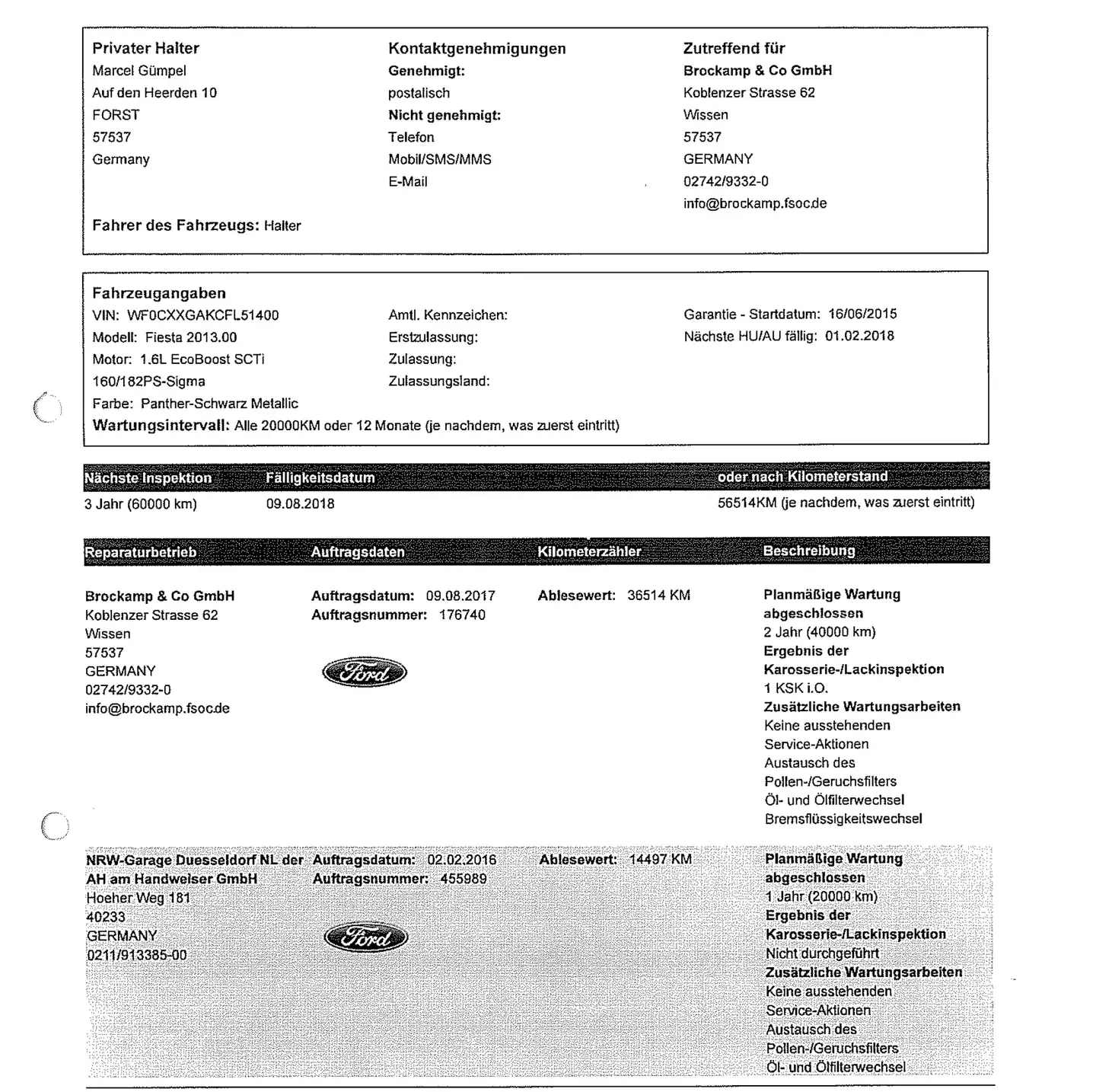 Foto Ford Fiesta Ford Fiesta 1.6 EcoBoost ST (182 CV)