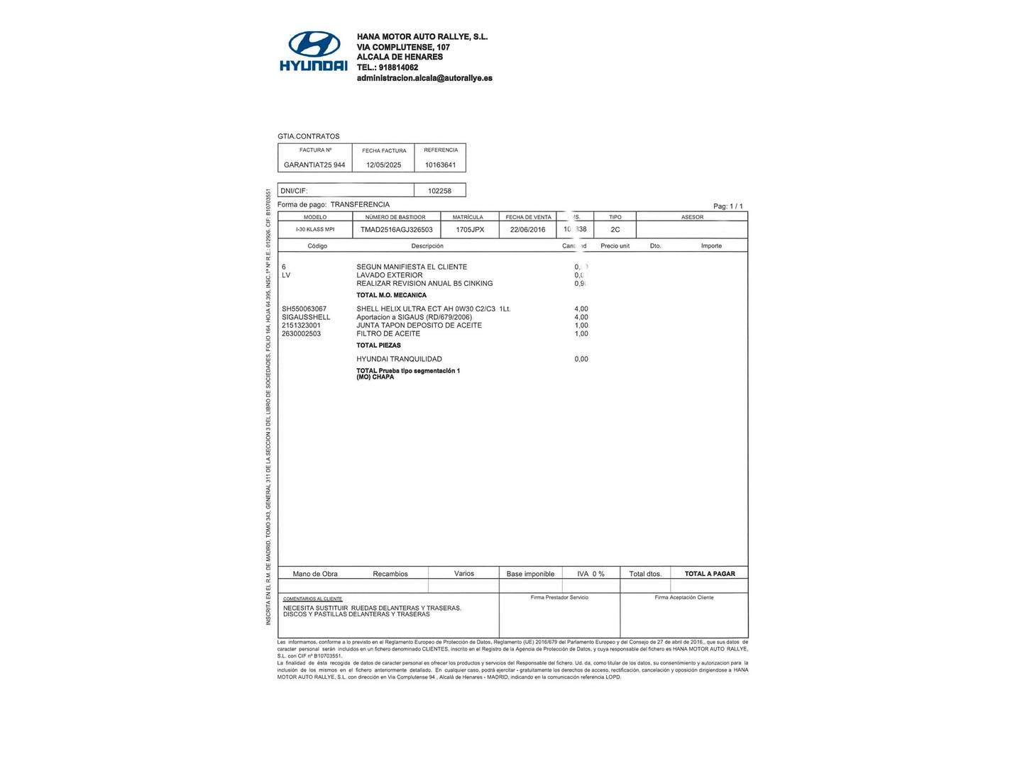 Foto Hyundai i30 Hyundai i30 1.4 MPI BlueDrive Klass (100 CV)