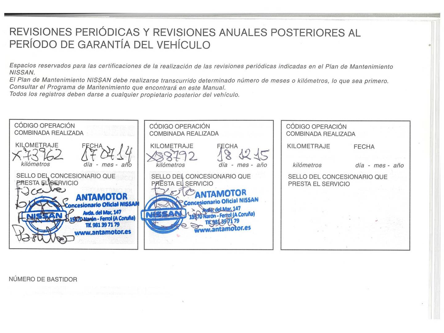 Foto del mantenimiento del Nissan Micra Nissan Micra 1.6 TEKNA (110 CV)