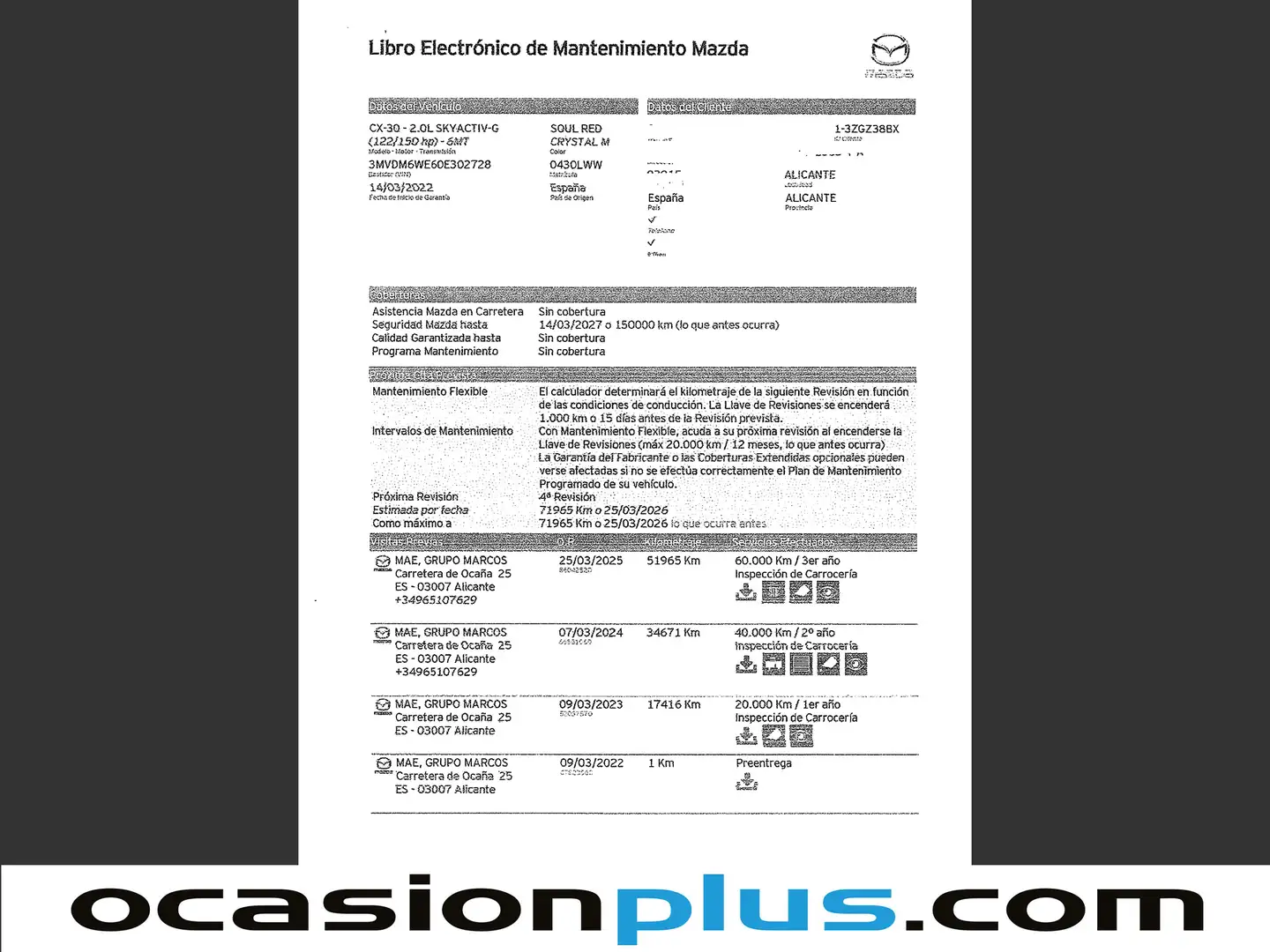 Foto Mazda CX-30 Mazda CX-30 2.0 Skyactiv-G Evolution 2WD (122 CV)