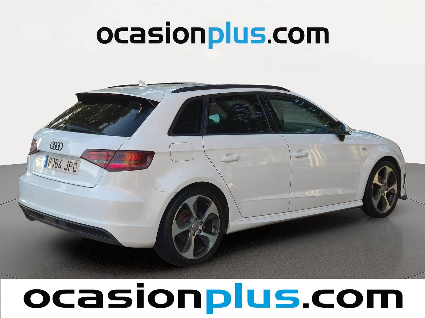 Foto trasera Audi A3 Audi A3 Sportback S line edition 1.4 TFSI CoD ultra (150 CV) derecha
