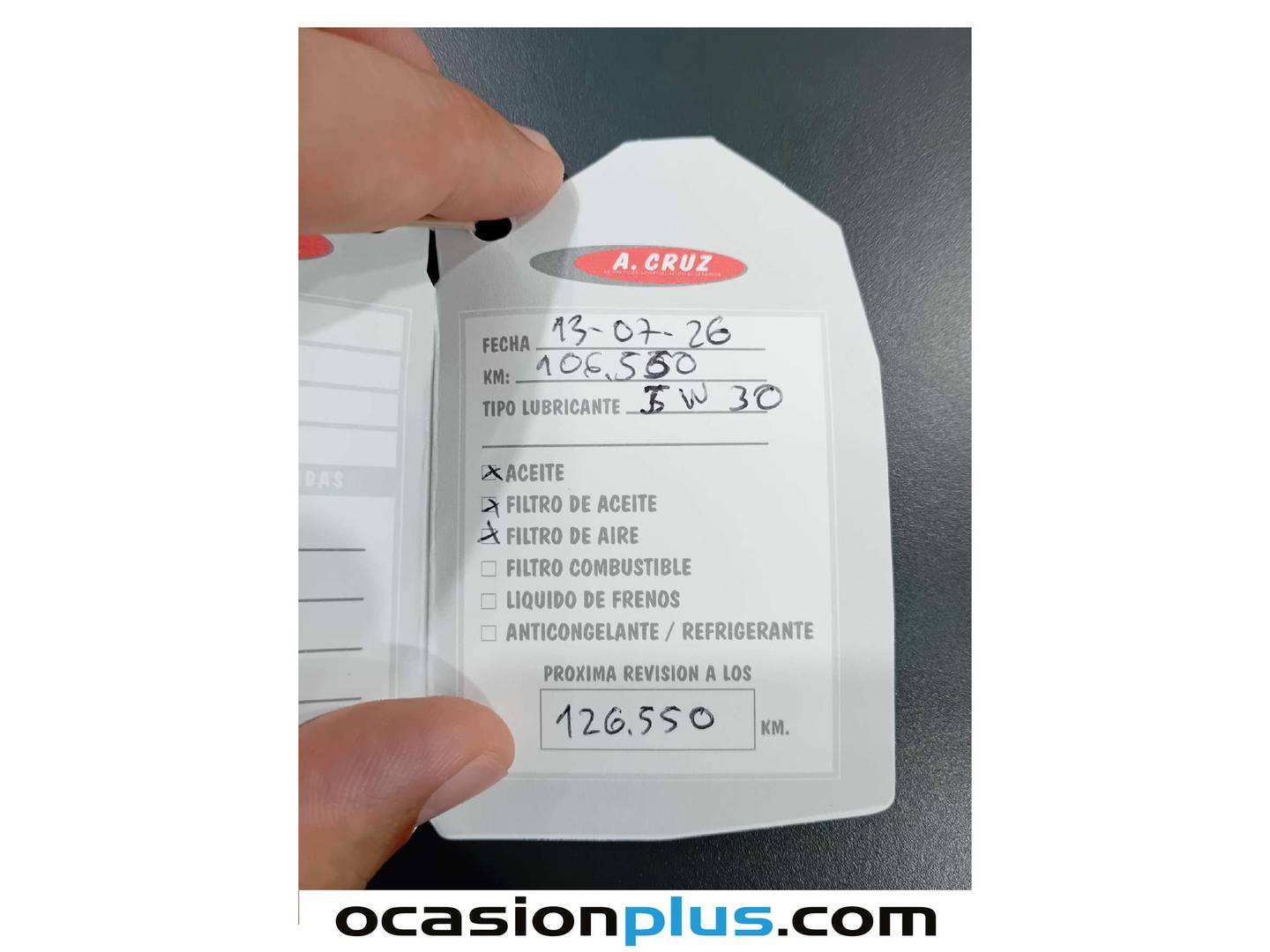 Foto del mantenimiento del Opel Astra Opel Astra 1.6 CDTI S&S GSi Line (136 CV)