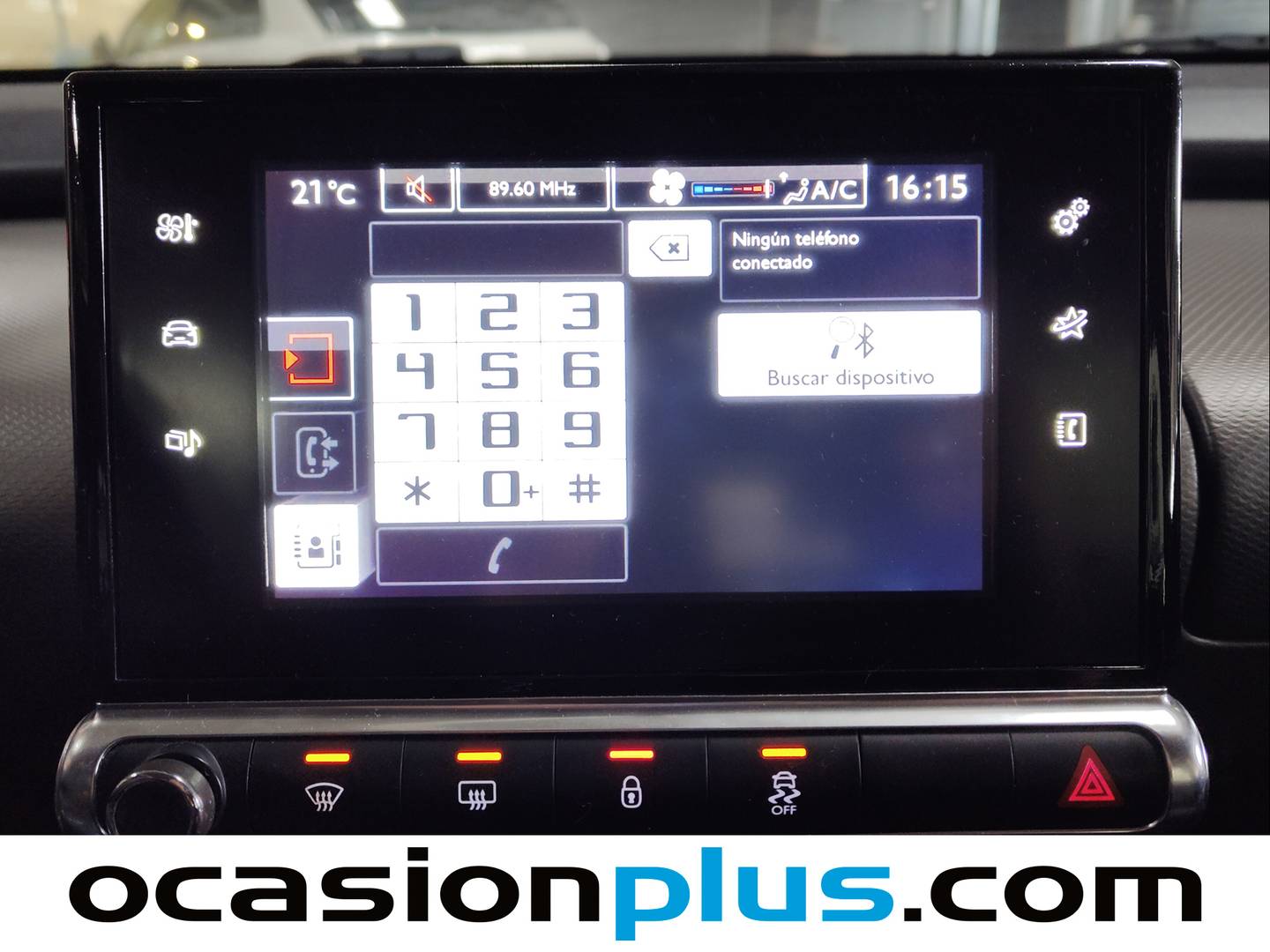 Equipamiento del Citroën C4 Cactus Citroën C4 Cactus PureTech 82 Feel (82 CV)