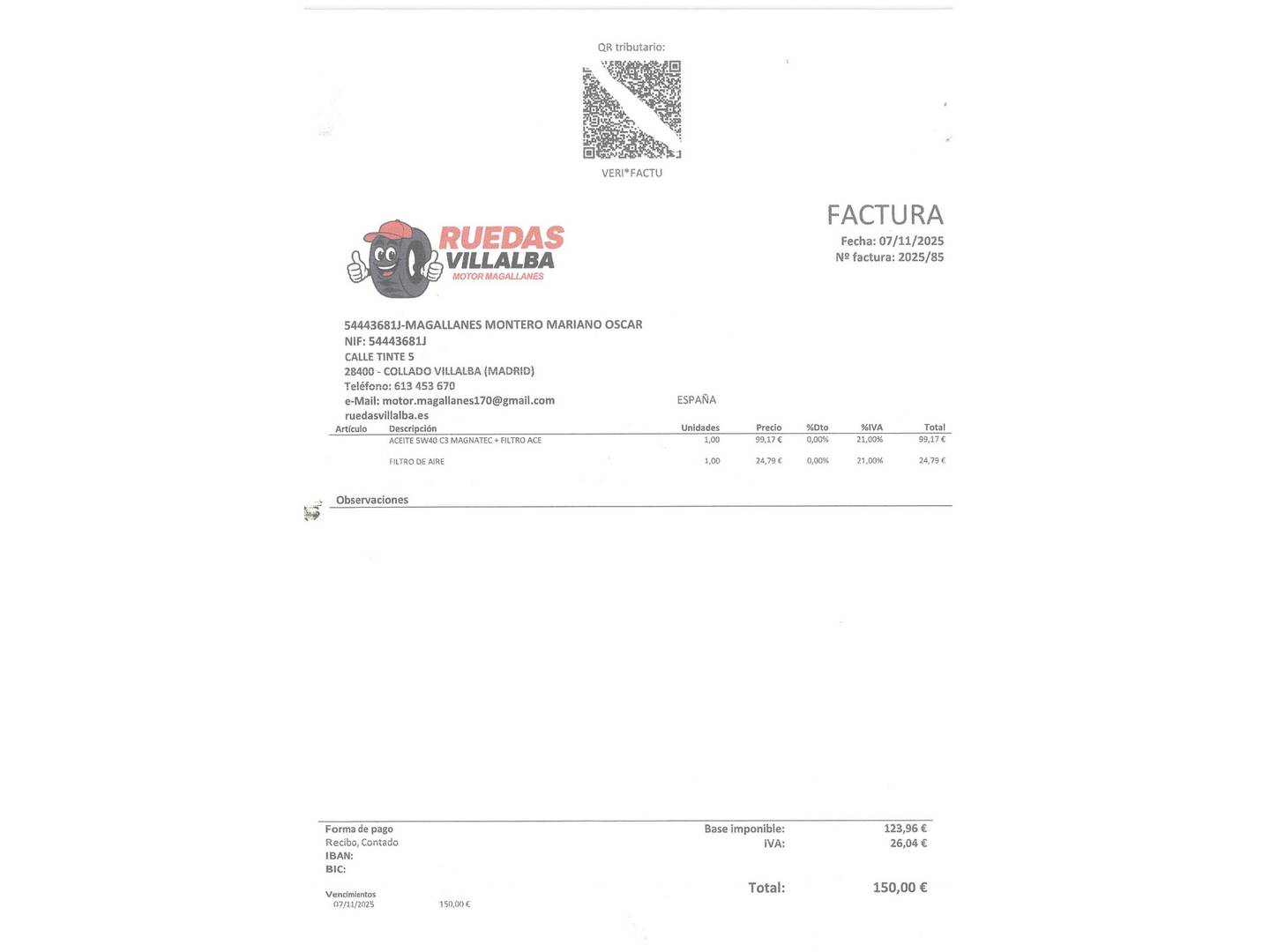 Foto del mantenimiento del Fiat 500C Fiat 500C 1.2 8v Cabrio Lounge (69 CV)