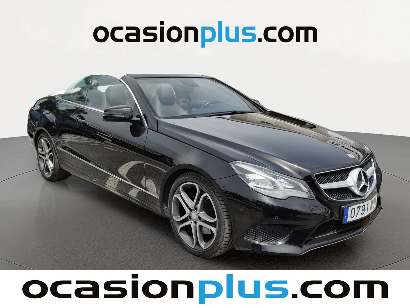 Foto delantera Mercedes Clase E Mercedes Clase E E 200 Cabrio (184 CV) derecha