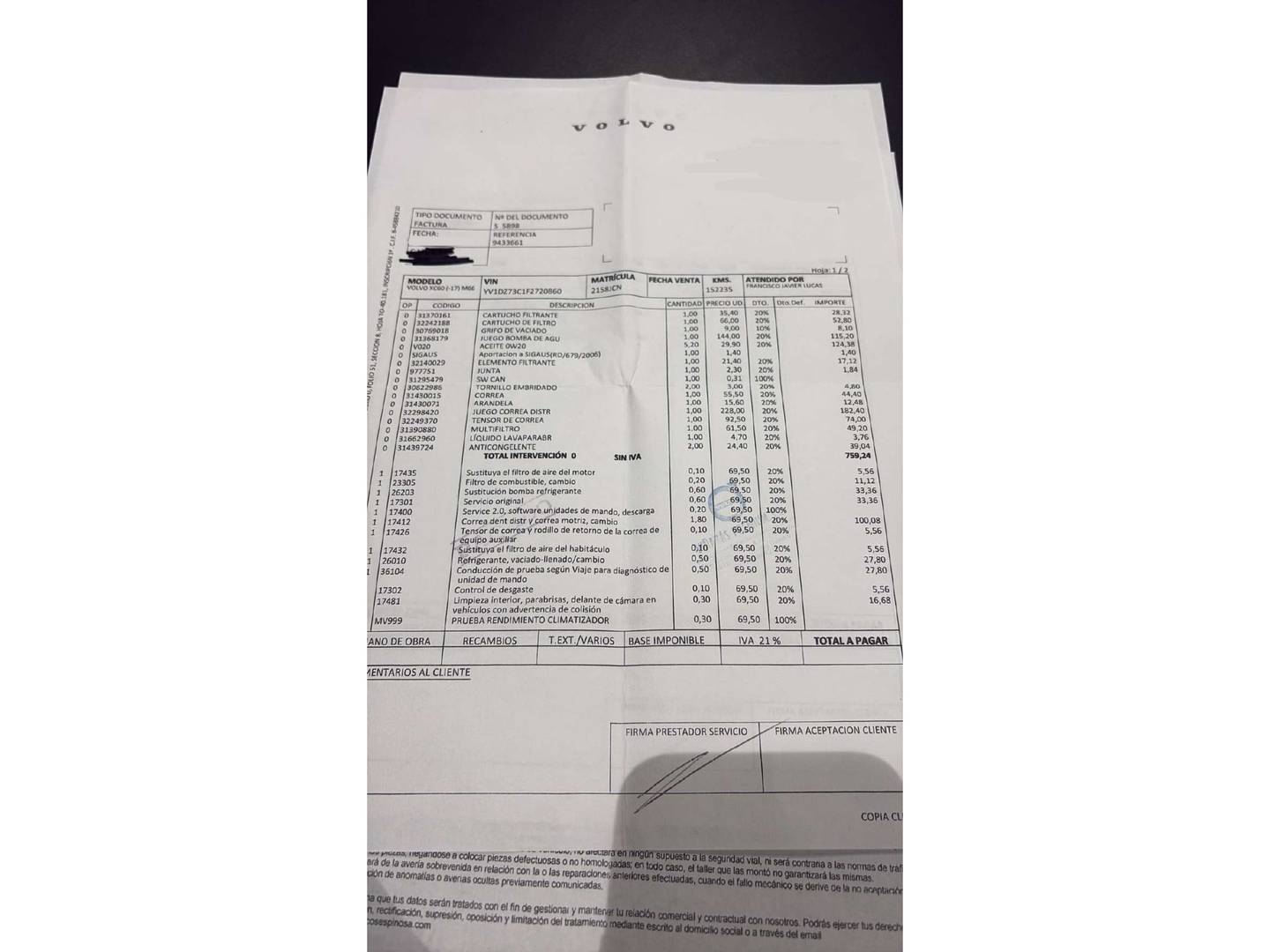 Foto Volvo XC60 Volvo XC60 D4 Momentum (181 CV)