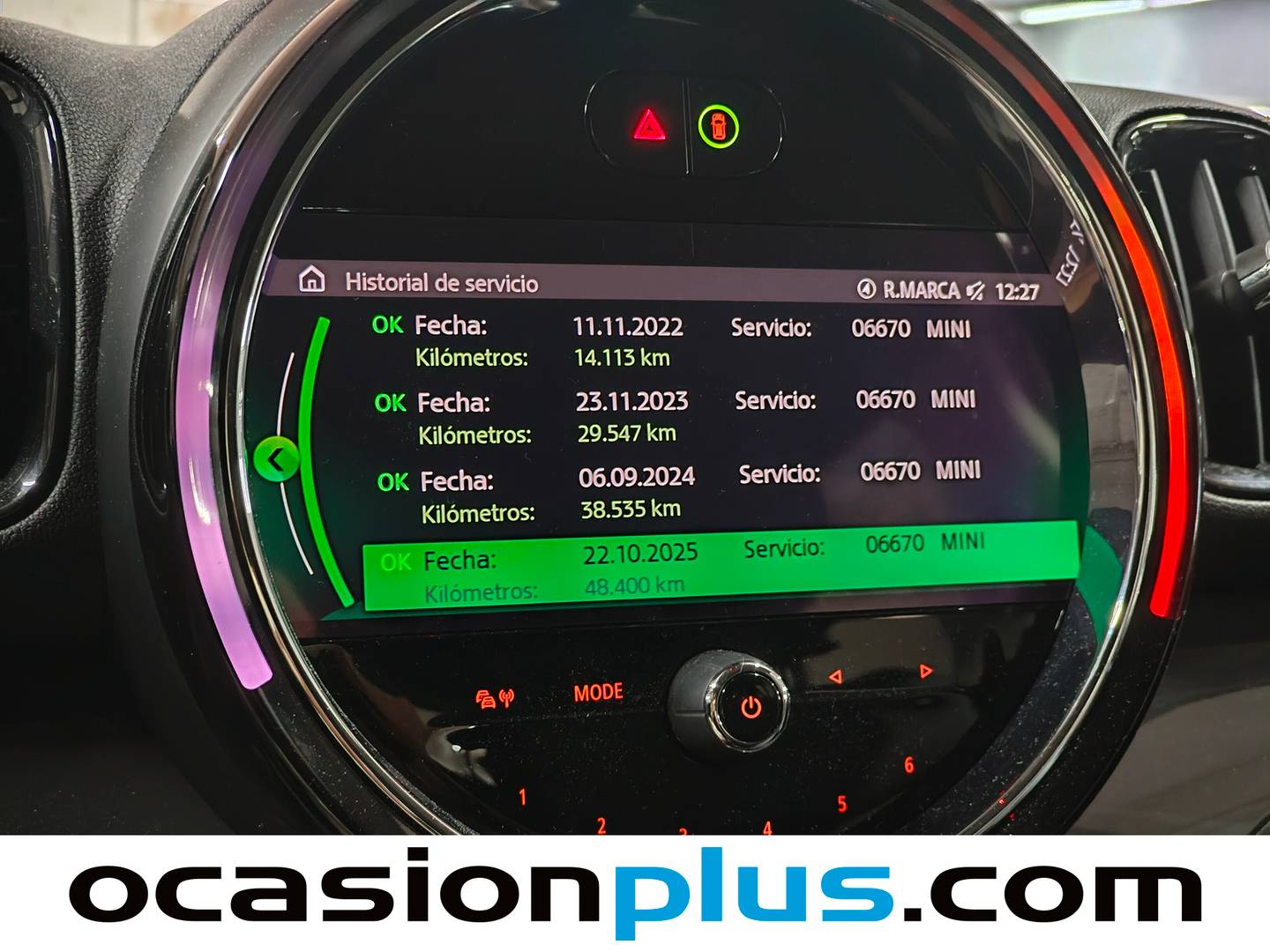 Foto del mantenimiento del Mini Countryman Mini MINI Countryman Cooper D (150 CV)