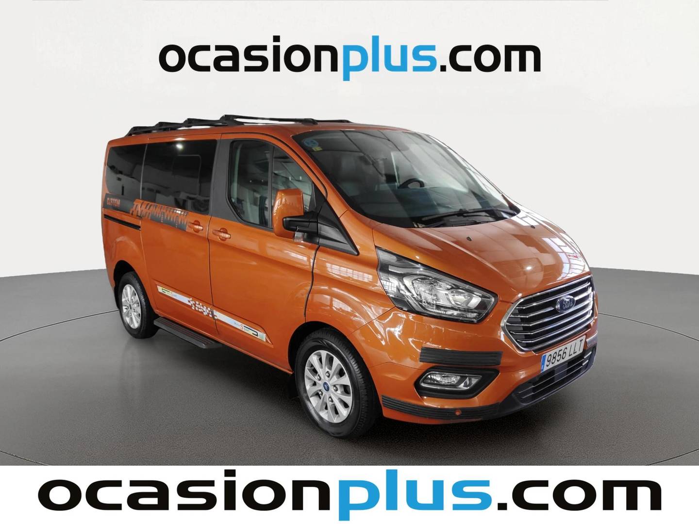 Foto delantera Ford Tourneo Custom Ford Tourneo Custom 2.0 Ecoblue L1 Titanium Auto (130 CV) 9 Plazas derecha