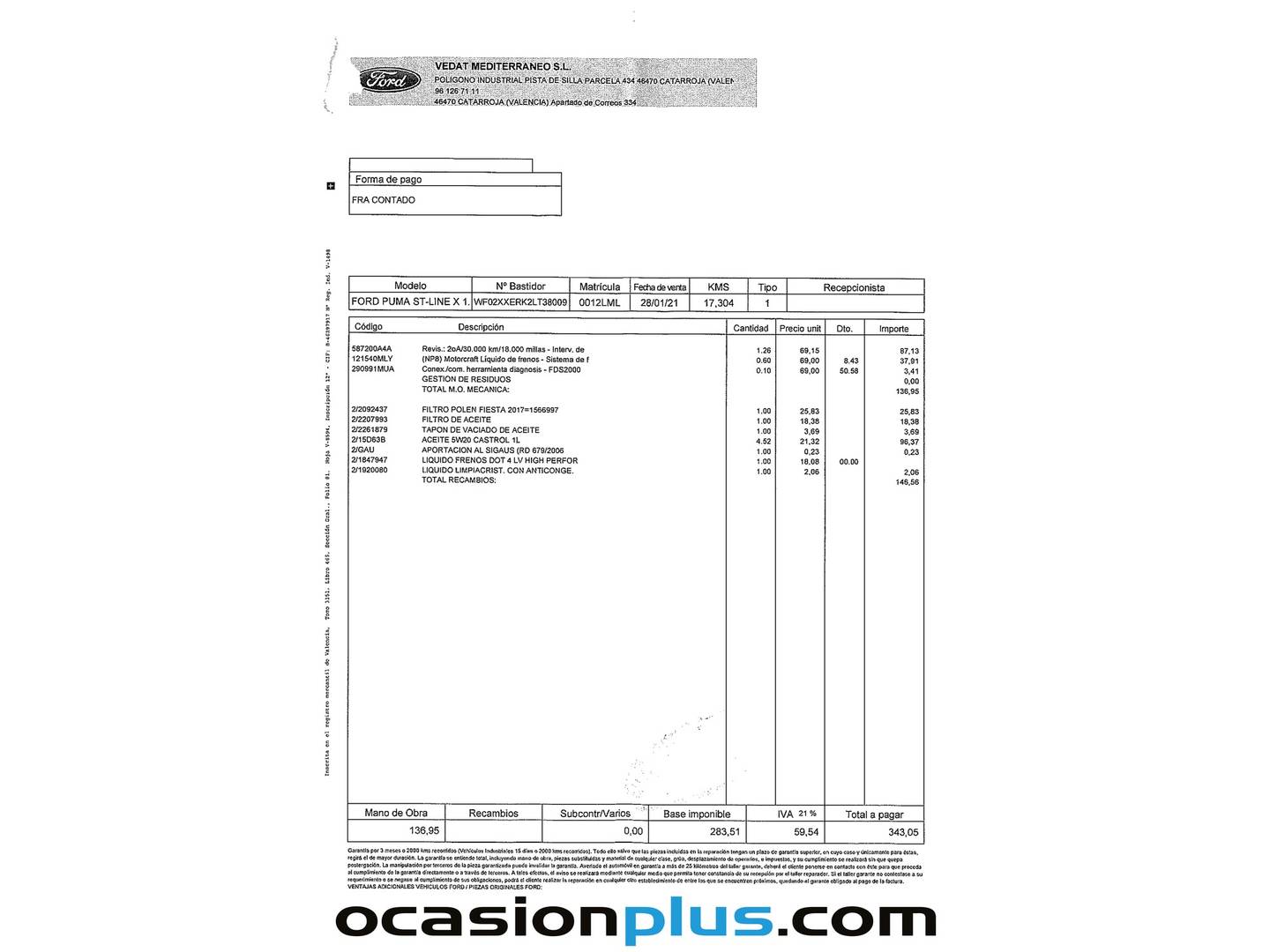 Ford Puma Ford Puma 1.0 EcoBoost ST-Line X Auto (125 CV) de segunda mano