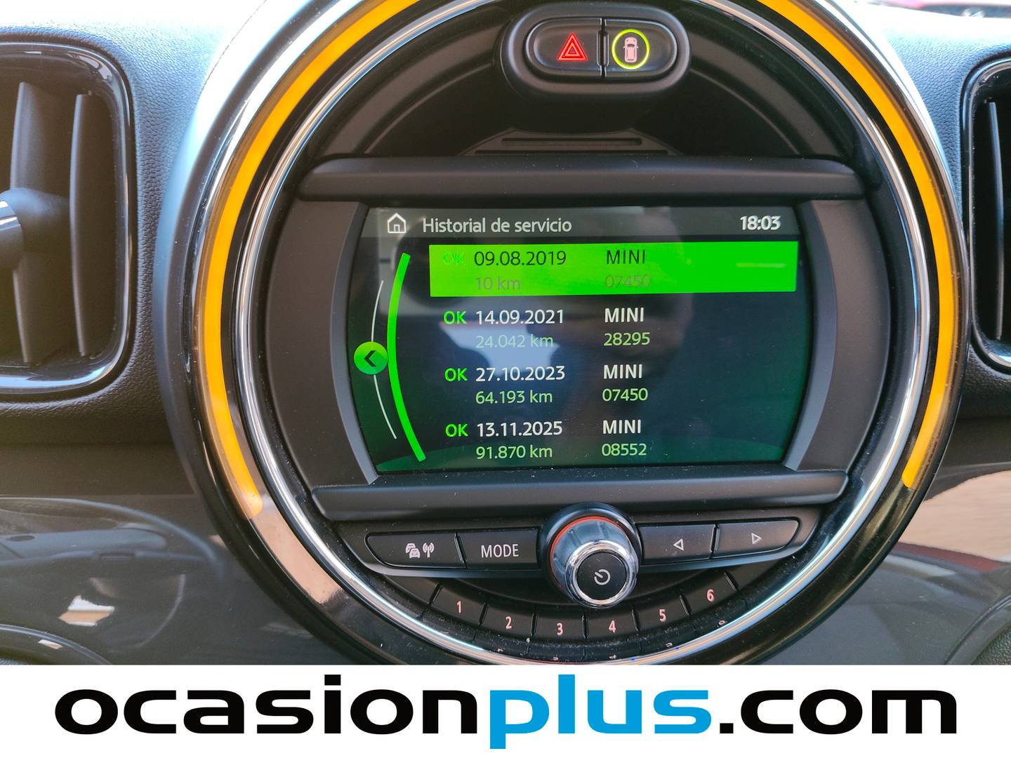 Foto del mantenimiento del Mini Countryman Mini MINI Countryman Cooper (136 CV)