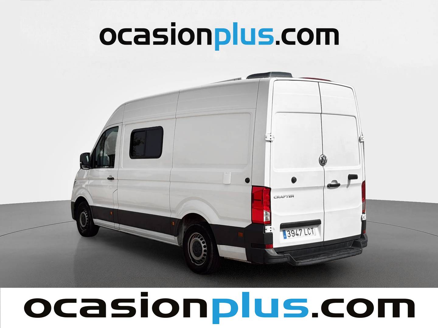 Foto trasera Volkswagen Crafter Volkswagen Crafter 35 Furgón Batalla Media L3H3 2.0 TDI (102 CV) 4 Plazas Camperizada izquierda