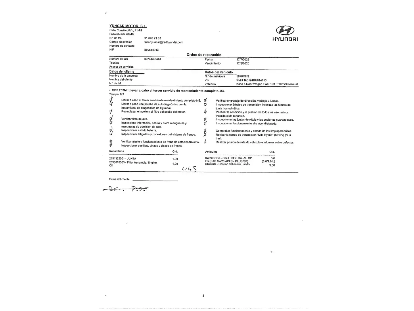 Foto Hyundai Kona Hyundai Kona 1.0 TGDi N Line (120 CV)