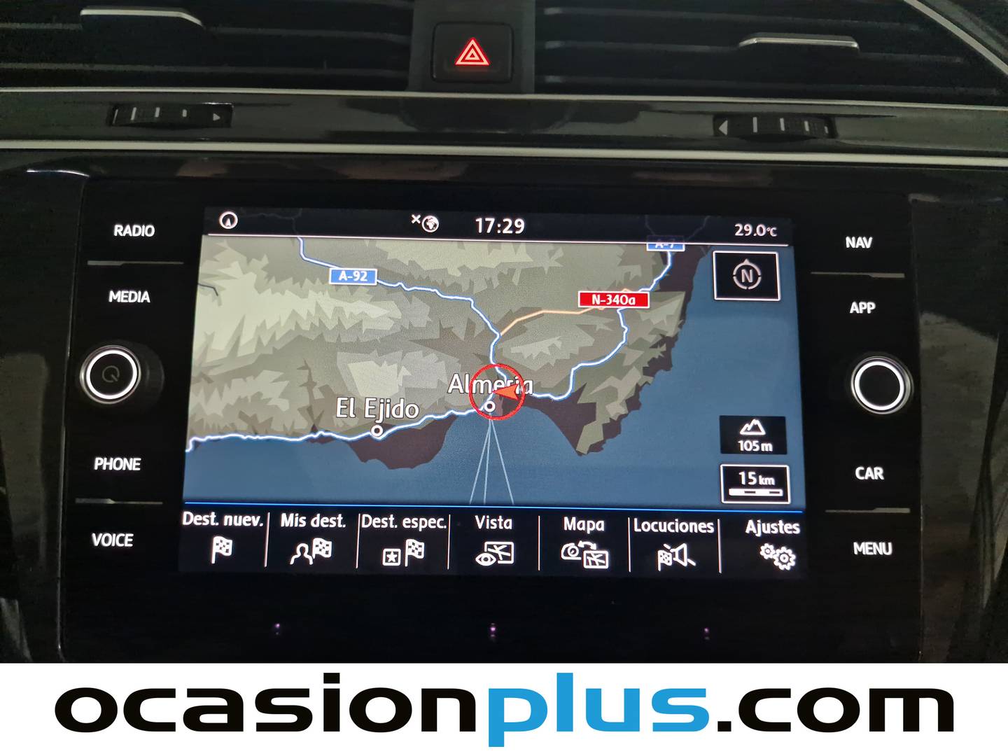 Equipamiento del Volkswagen Tiguan Volkswagen Tiguan Sport 2.0 TDI (150 CV) DSG