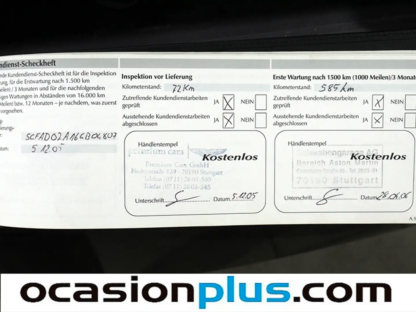 Foto Aston Martin DB9 Aston Martin DB9 Cabrio 5.9 Volante Touchtronic 2 (450 CV)