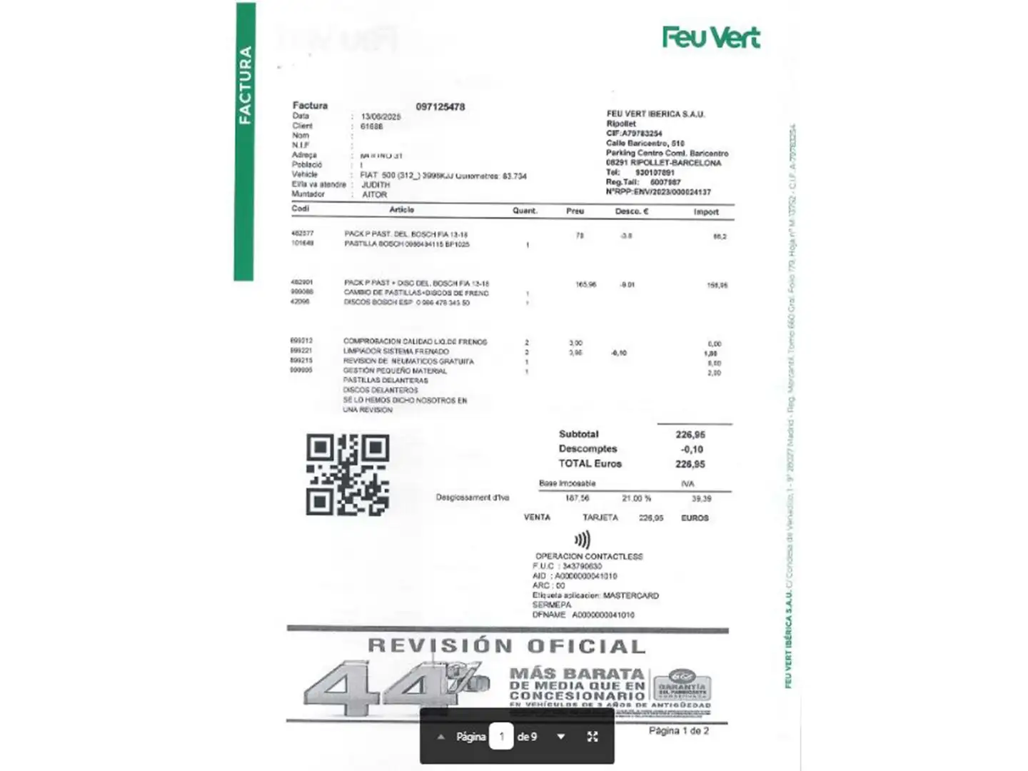 Foto Fiat 500 Fiat 500 1.2 8v Mirror (69 CV)