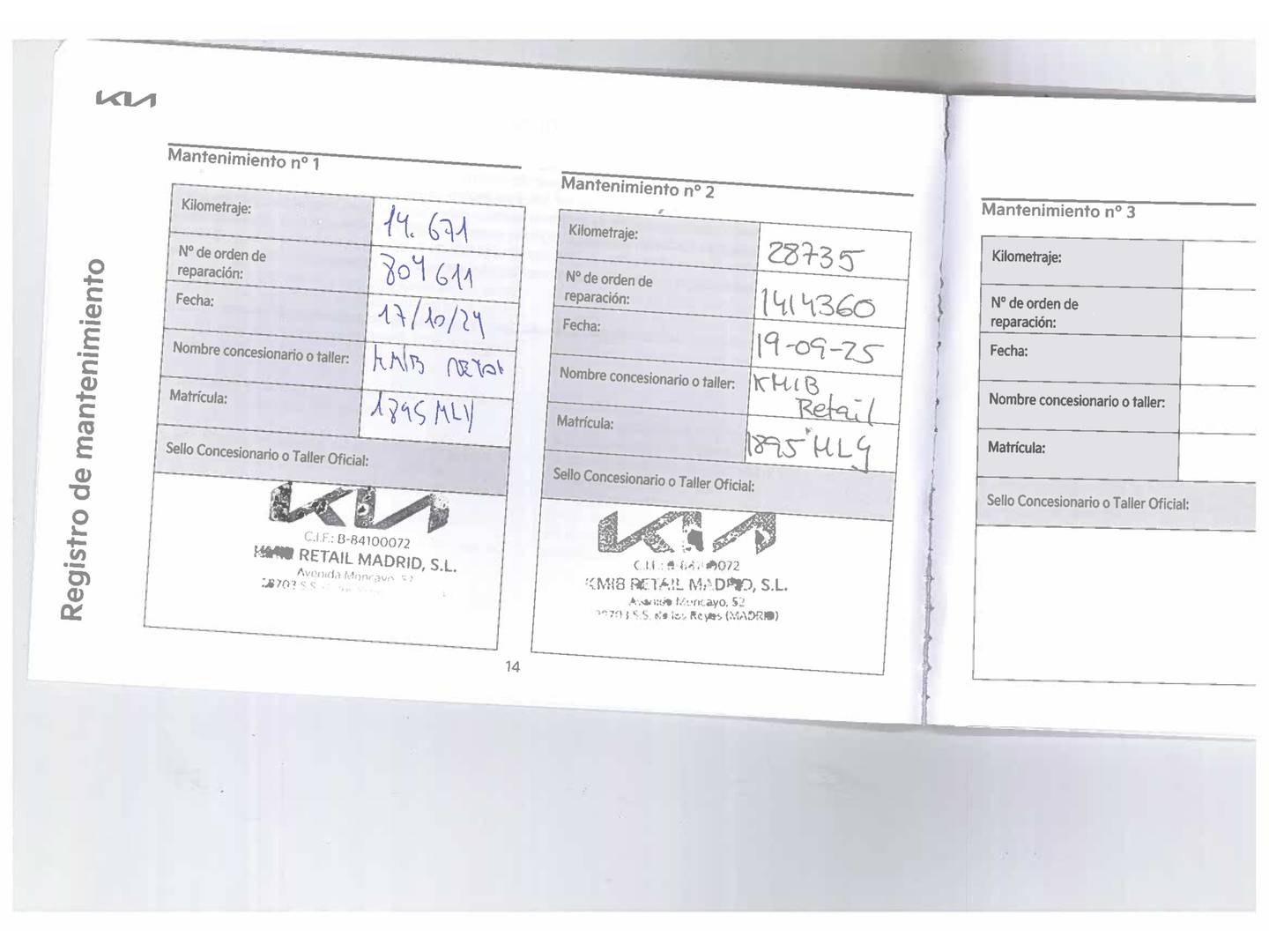 Foto del mantenimiento del KIA Sportage Kia Sportage 1.6 T-GDi PHEV Drive 4x4 (265 CV)