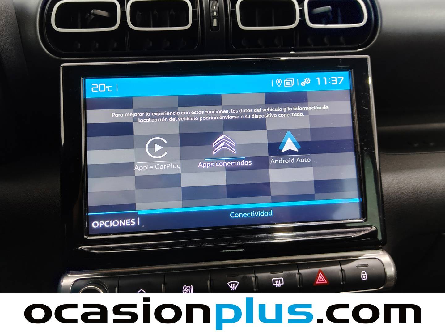Equipamiento del Citroën C3 Aircross Citroën C3 Aircross PureTech 130 Shine Pack EAT6 (131 CV)