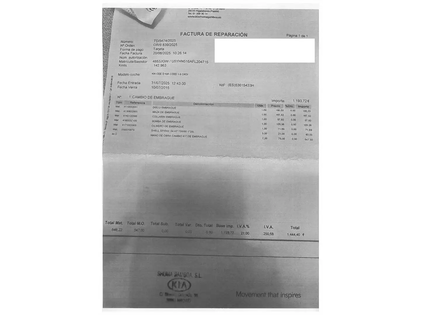 Foto KIA Ceed Kia Ceed 1.6 CRDi VGT Drive (128 CV)