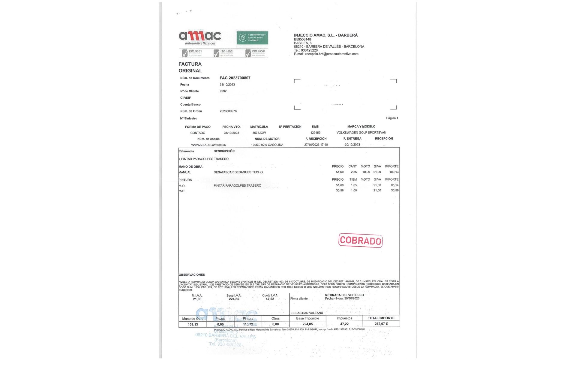 Volkswagen Golf Sportsvan Advance 1.4 TSI BMT - foto 20