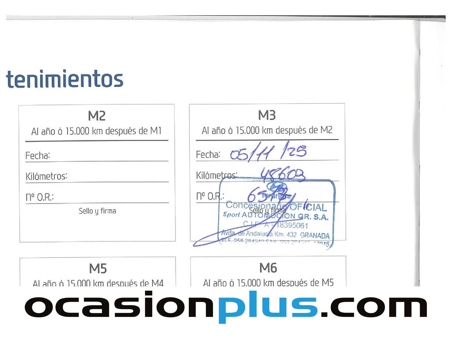 Foto del mantenimiento del Hyundai Tucson Hyundai Tucson 1.6 TGDI HEV N-Line Sky AT (230 CV)