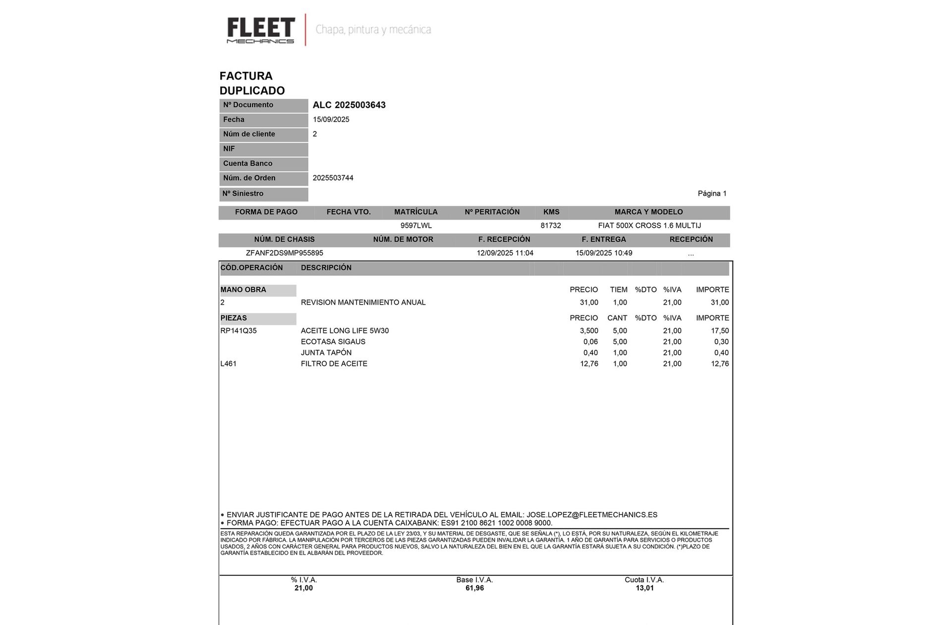 Fiat 500X 1.6 MultiJet Cross 4x2 - foto 15