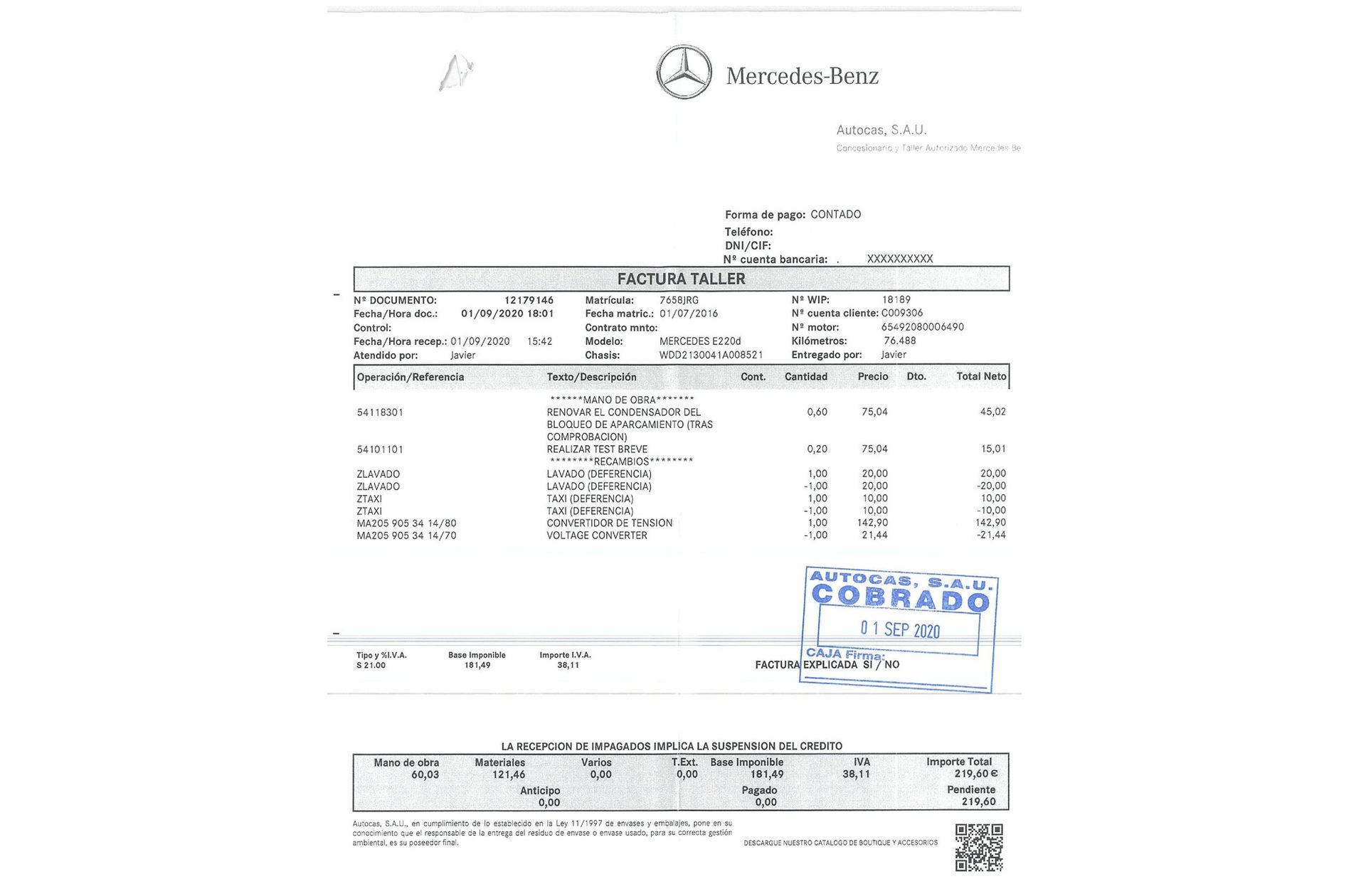 Mercedes-Benz Clase E E 220 d - foto 26