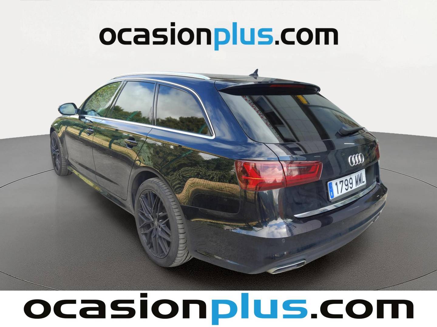 Foto trasera Audi A6 Audi A6 Avant Black line edition 3.0 TDI quattro (272 CV) S tronic izquierda