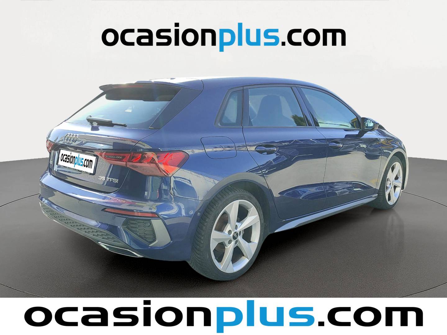 Foto trasera Audi A3 Audi A3 Sportback S Line 35 TFSI (150 CV) S Tronic derecha