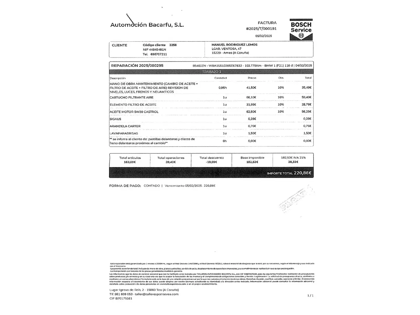 Foto BMW Serie 1 BMW Serie 1 118d (150 CV)