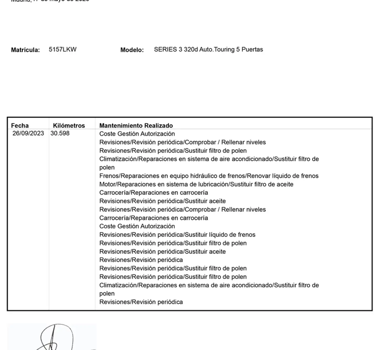 Mantenimiento