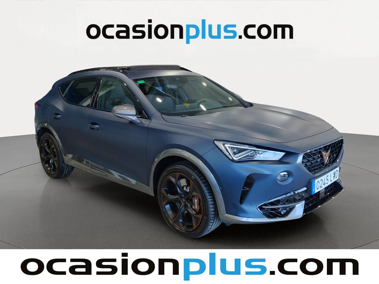 Foto delantera Cupra Formentor Cupra Formentor 2.0 TSI Launch Edition Azul Petrol Mate 4Drive DSG (310 CV) derecha
