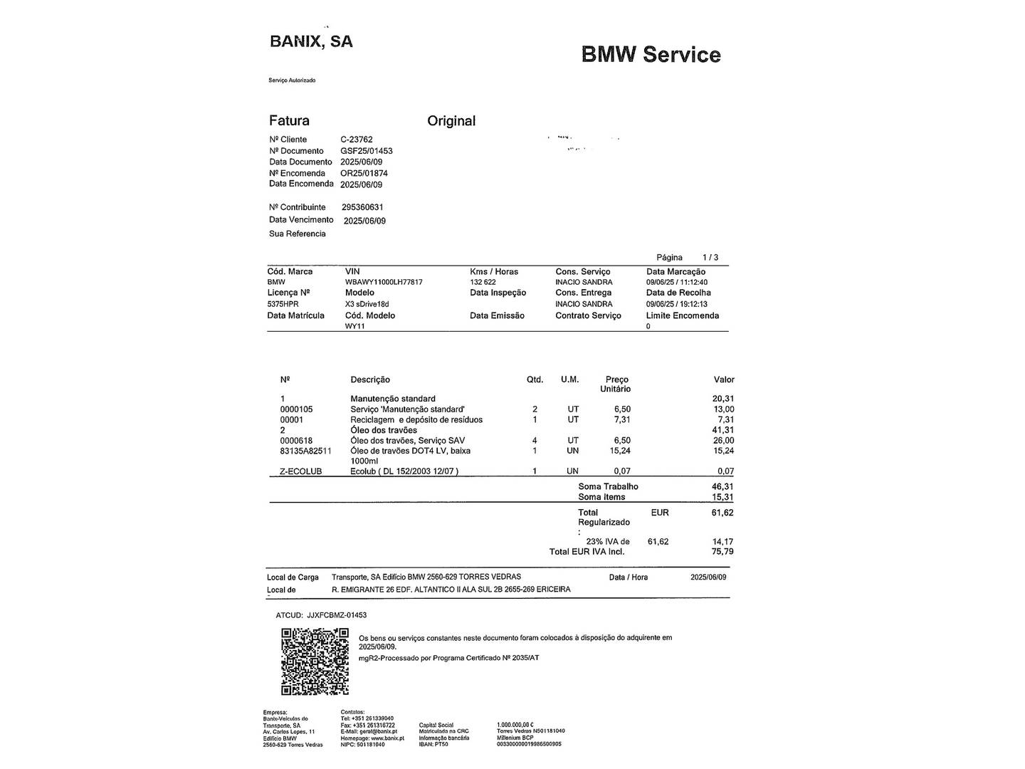 Foto BMW X3 BMW X3 sDrive18d (143 CV)