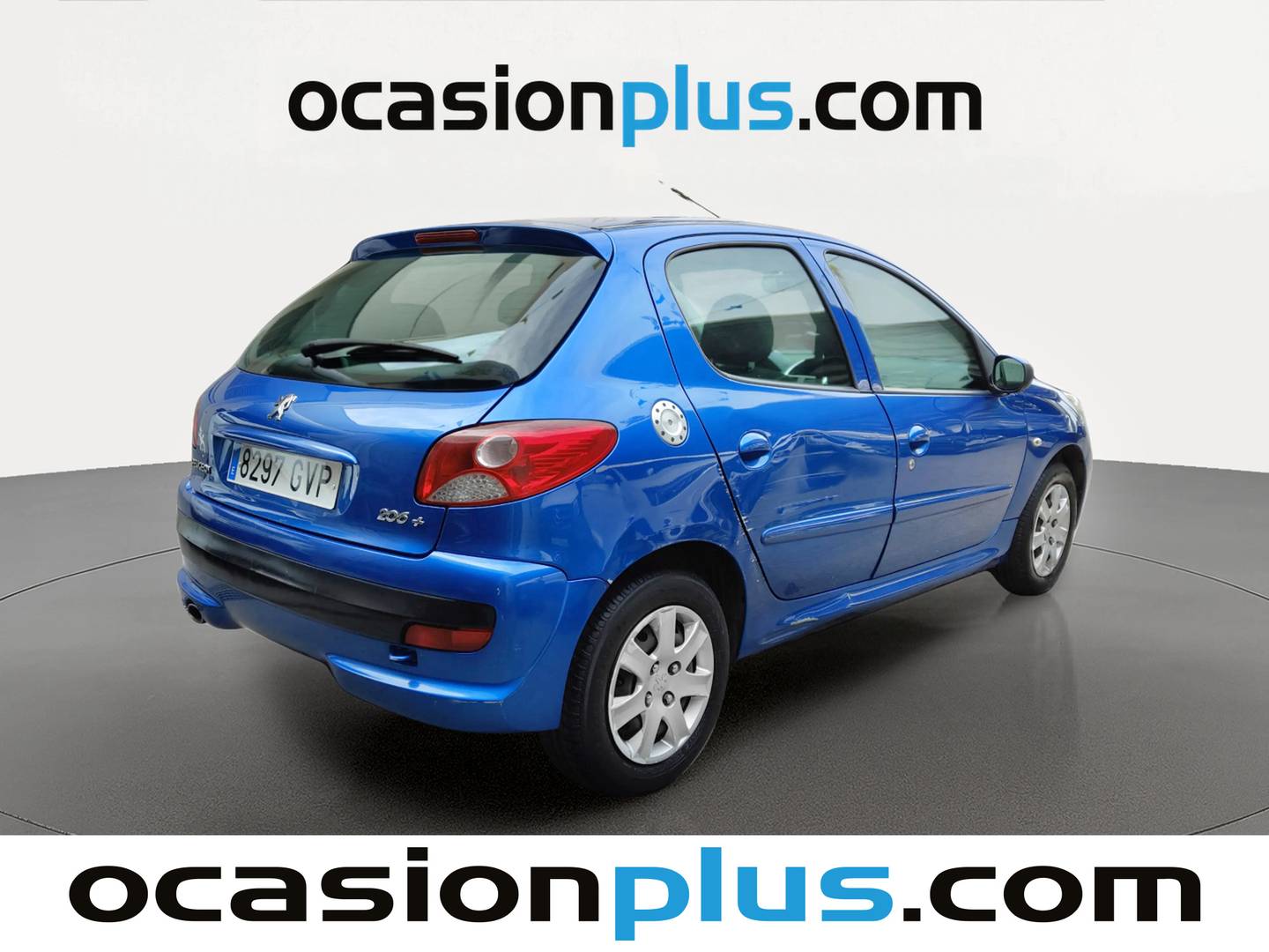 Foto trasera Peugeot 206 + Peugeot 206+ 1.4 HDI (70 CV) derecha