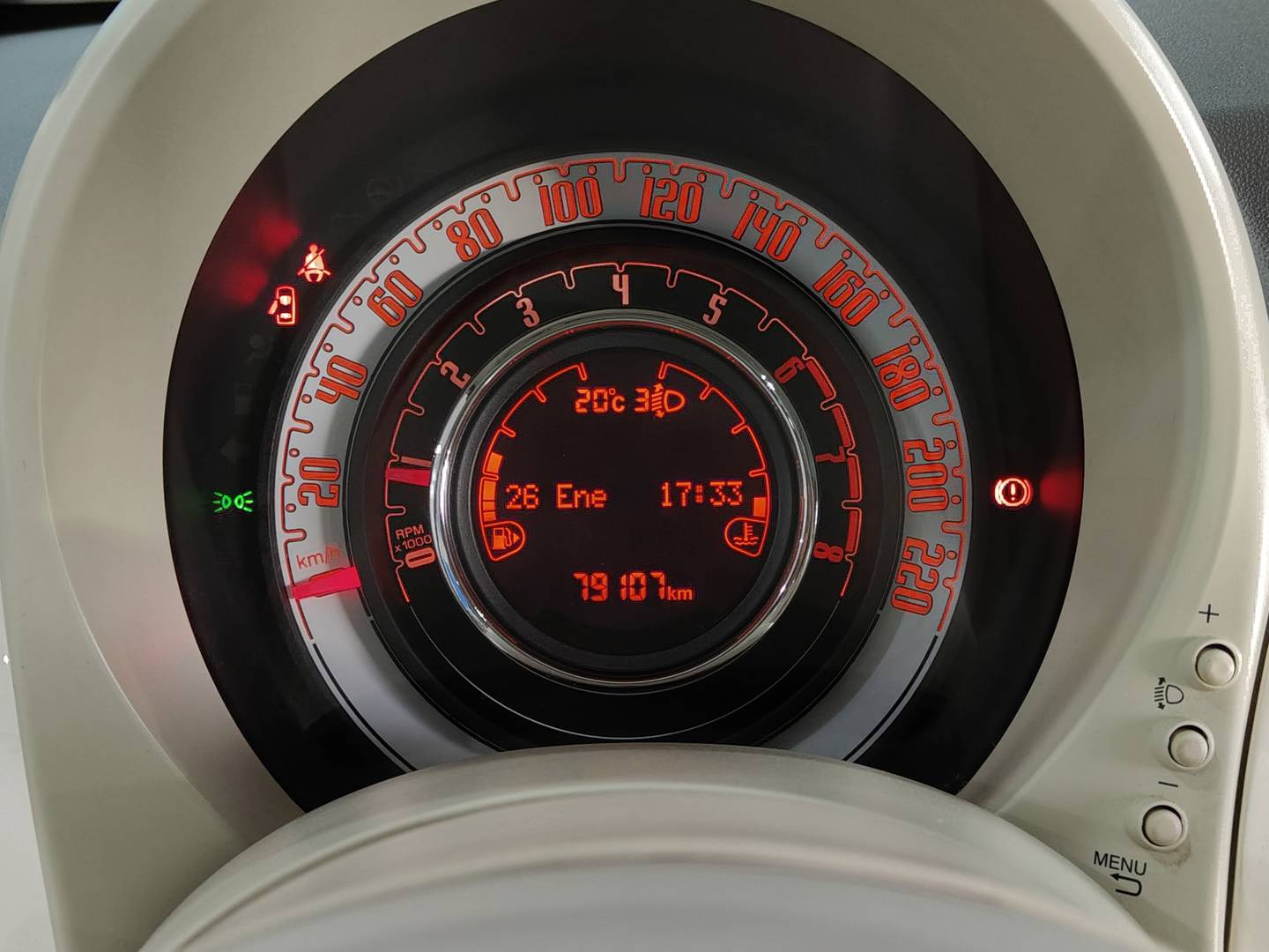 Foto Fiat 500 Fiat 500 1.2 8v Lounge (69 CV)