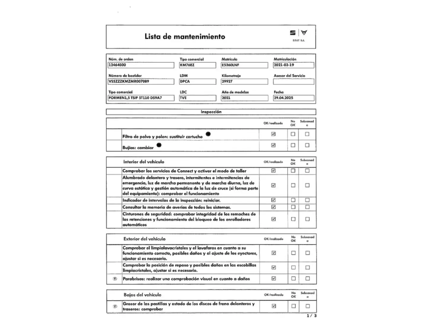 Mantenimiento