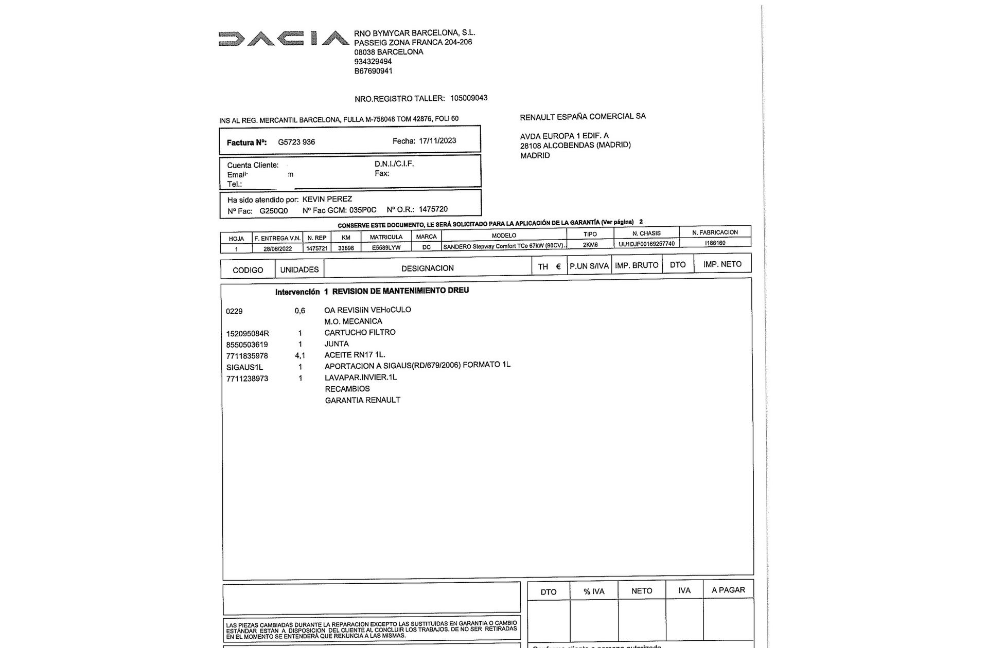 Dacia Sandero Stepway Comfort TCe CVT - foto 20