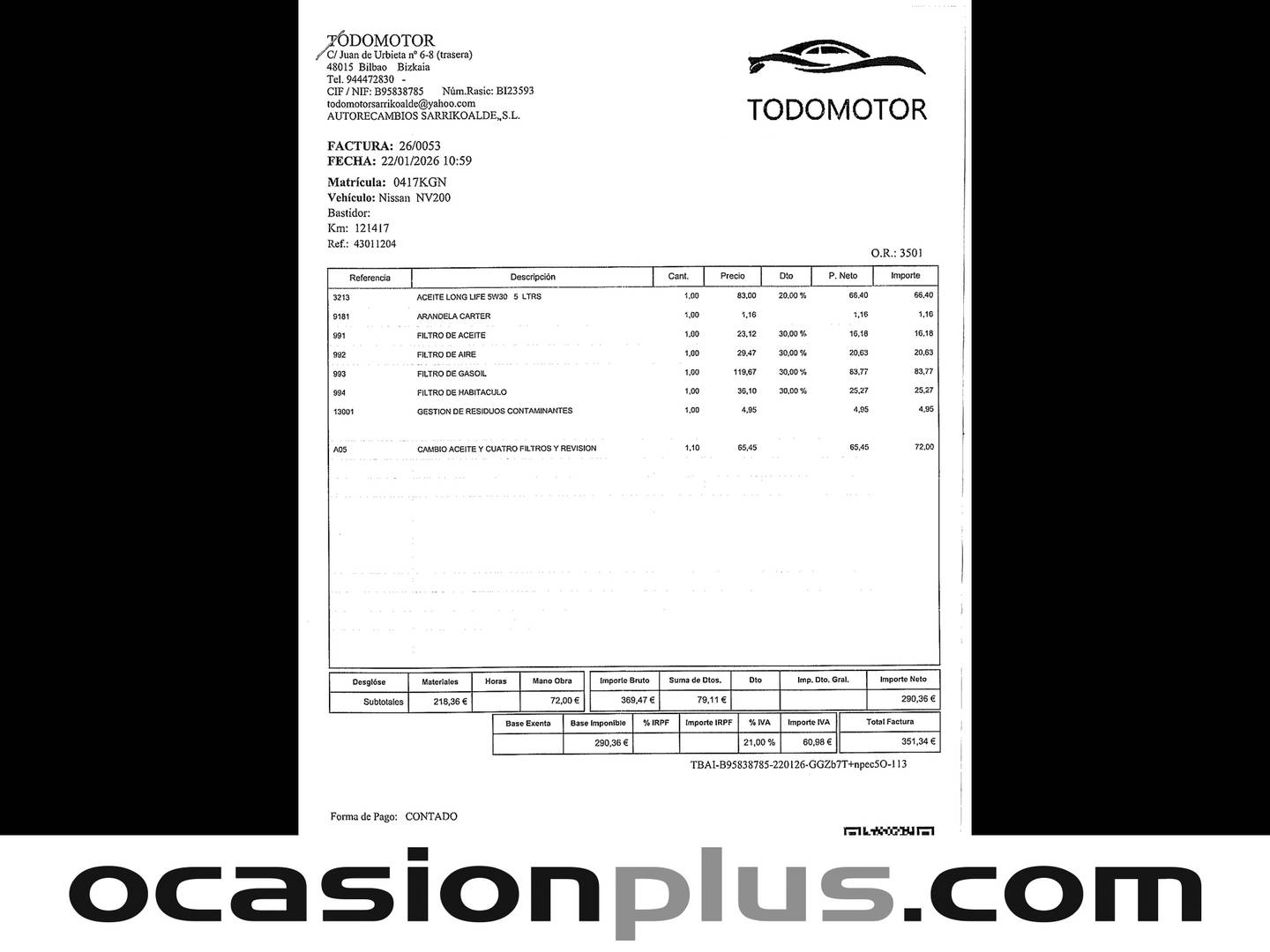 Foto Nissan NV200 Nissan NV200 Combi 1.5 dCi Comfort (90 CV)