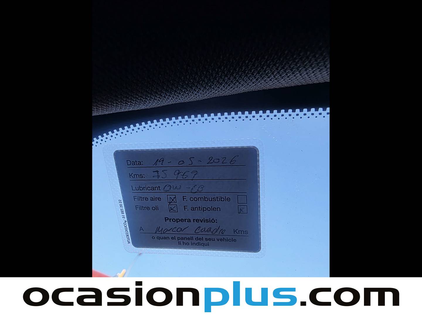 Foto del mantenimiento del Opel Astra Opel Astra 1.4 Turbo Dynamic (125 CV)