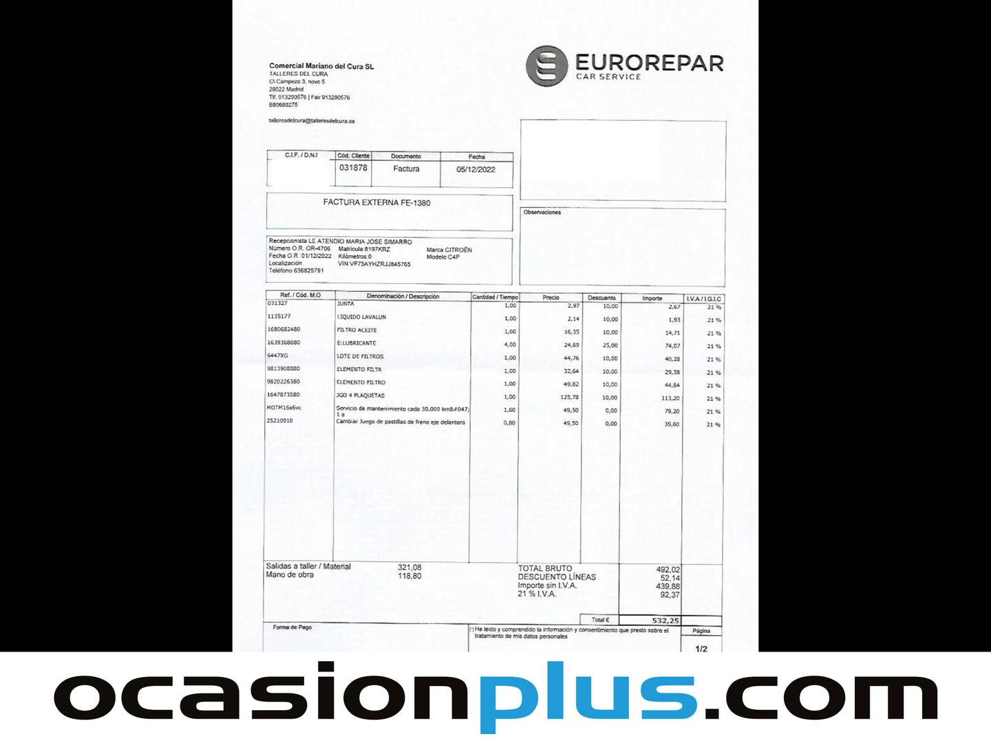 Foto Citroën Grand C4 Spacetourer Citroen Grand C4 Spacetourer BlueHDi (130CV) EAT8 Feel