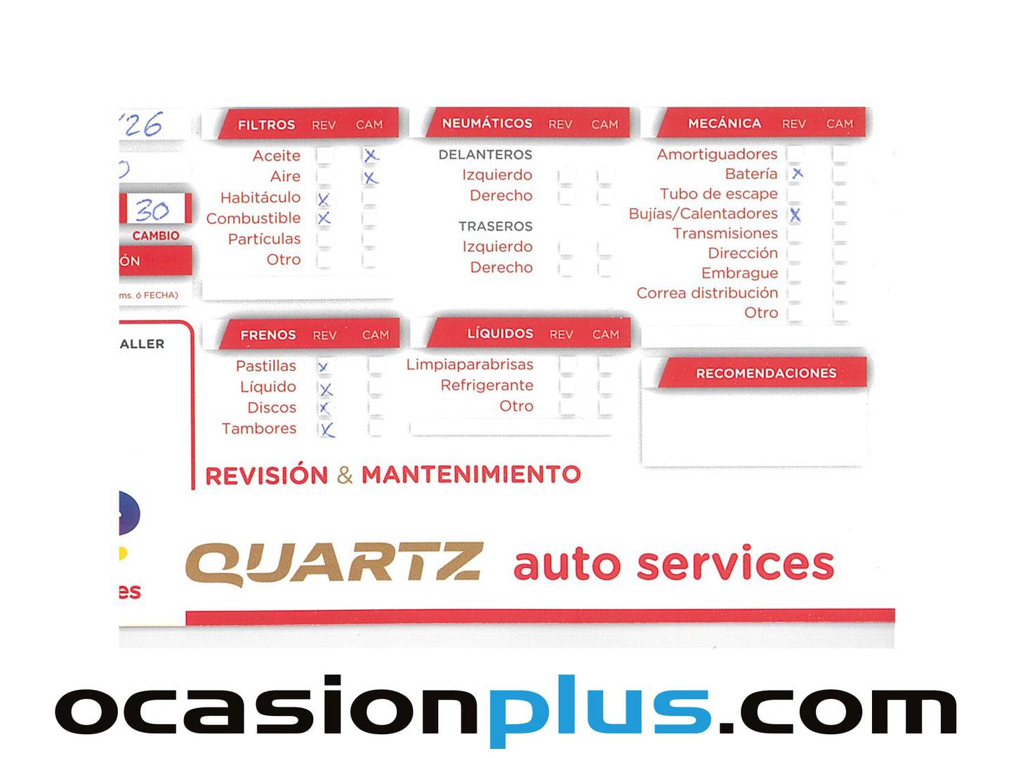 Foto del mantenimiento del KIA Carens KIA Carens 1.7 CRDi Eco-Dynamics Emotion (136 CV)  7 Plazas