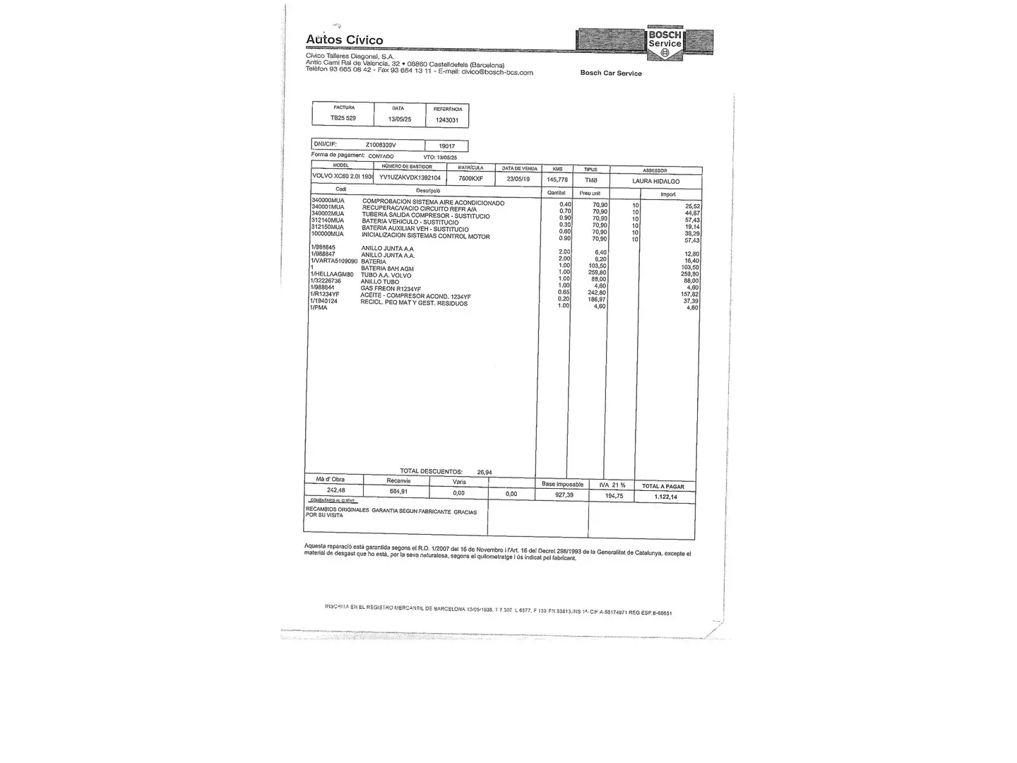 Foto Volvo XC60 Volvo XC60 2.0 T4 Momentum Auto (190 CV)