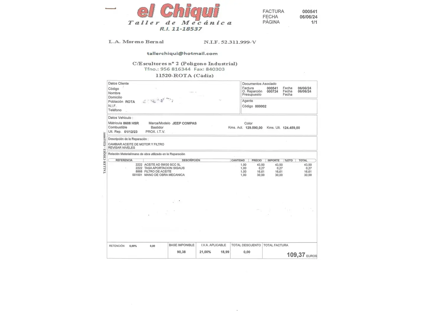 Foto Jeep Compass Jeep Compass 2.2 CRD North 4x2 (136 CV)