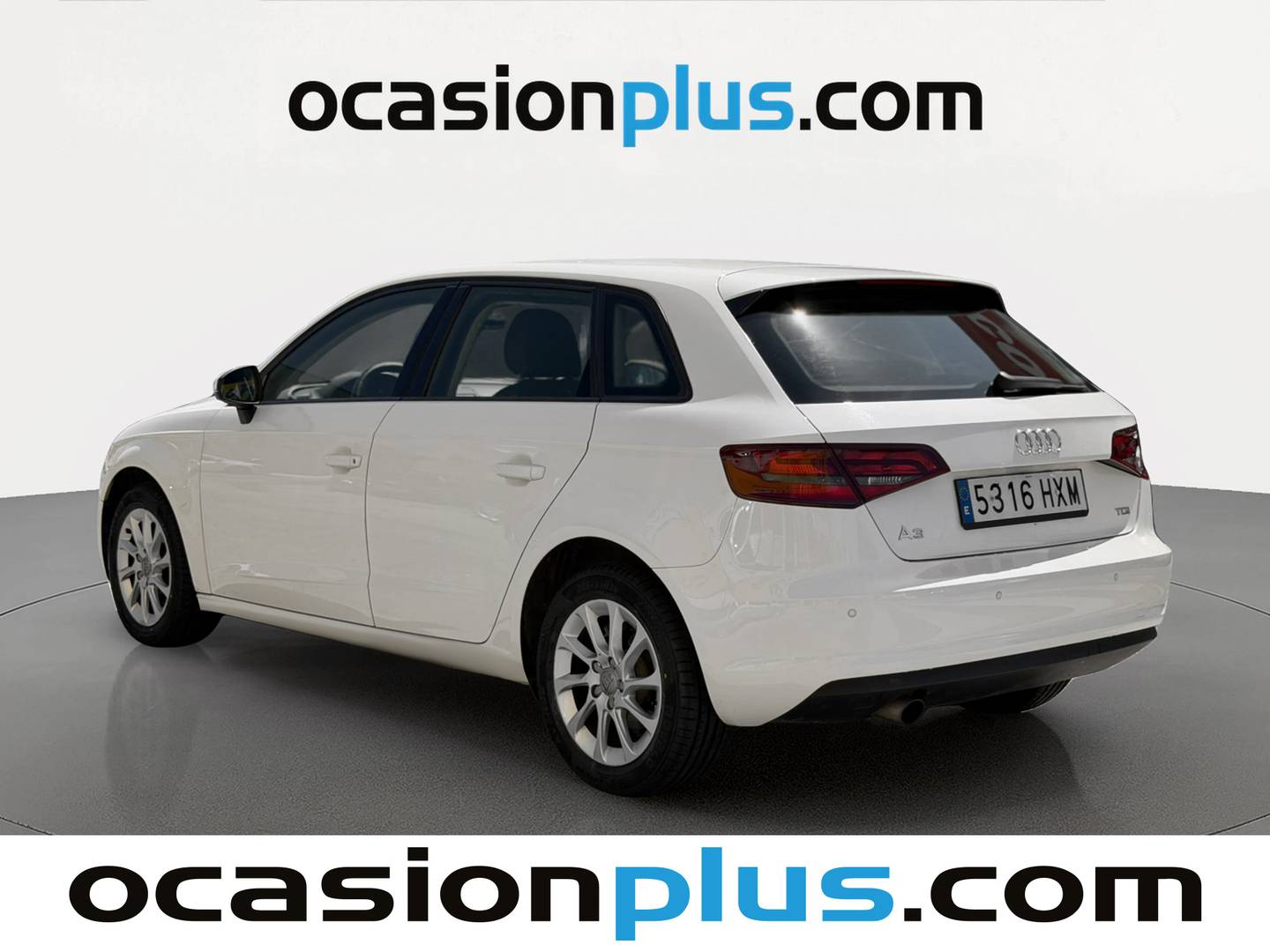 Foto trasera Audi A3 Audi A3 Sportback Attracted 1.6 TDI (105 CV) izquierda