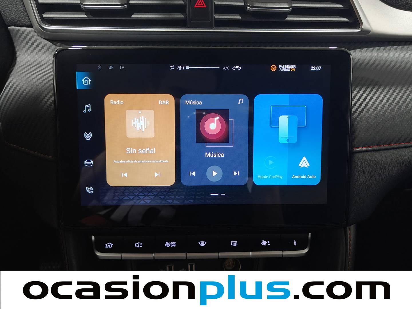 Equipamiento del MG ZS MG ZS 1.5 Luxury (106 CV)