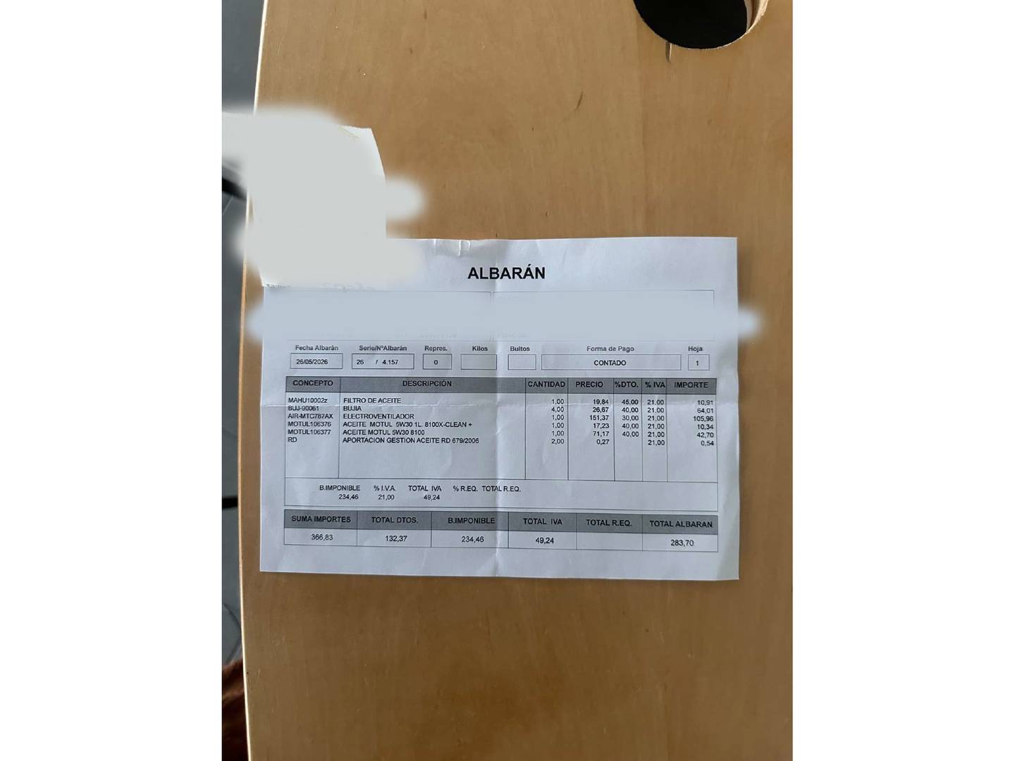Foto del certificado del Nissan QASHQAI Nissan Qashqai DIG-T 115 Acenta (115 CV)
