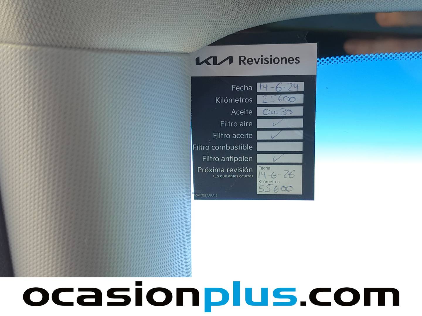 Foto del mantenimiento del KIA Sportage KIA Sportage 1.6 GDi Drive 4x2 (132 CV)