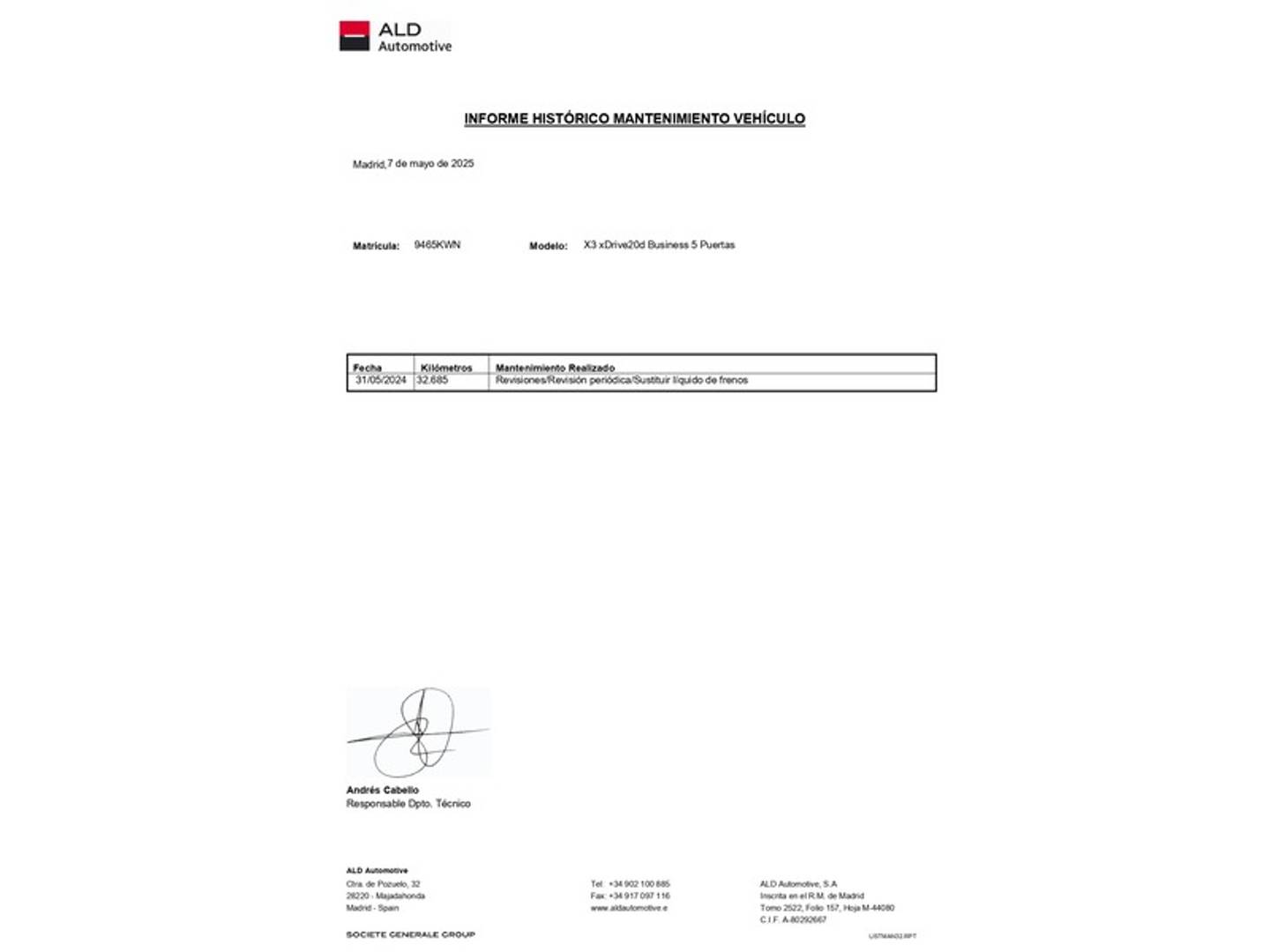 Foto BMW X3 BMW X3 xDrive20d (190 CV)